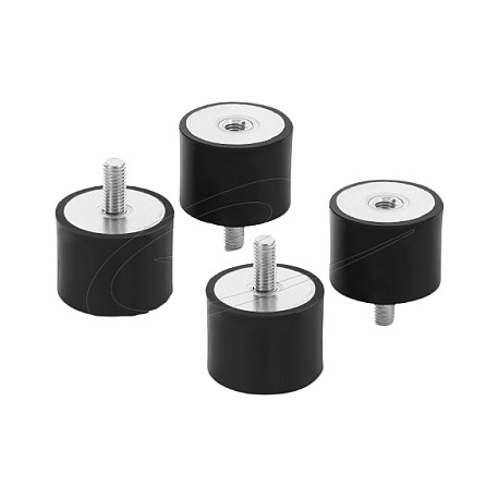 Anti-vibracijski nosač DELOCK M8 x 1.25 mm (40x30 mm), 4 komada-0
