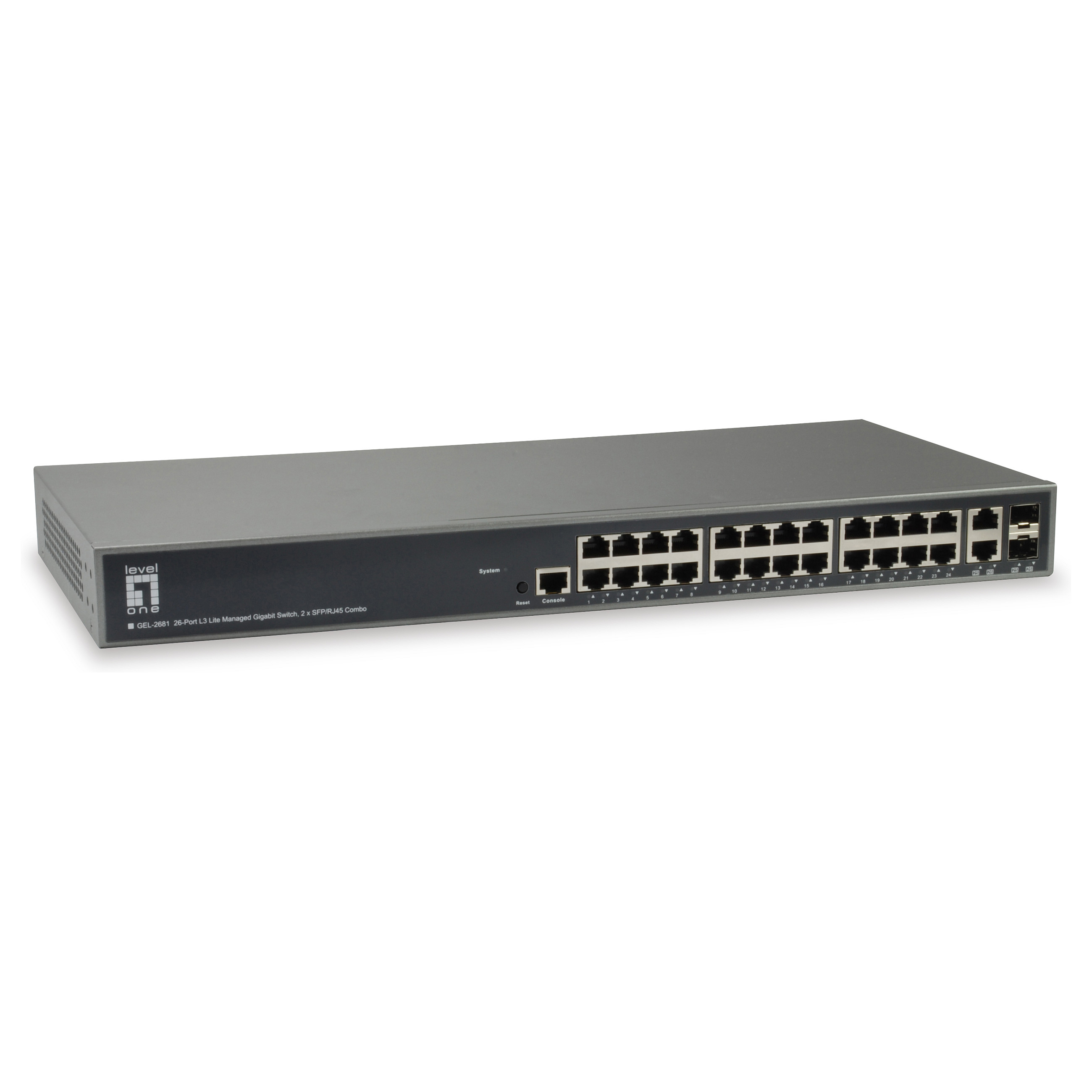 Switch 24x GE GEL-2681 2xGSFP 19-0