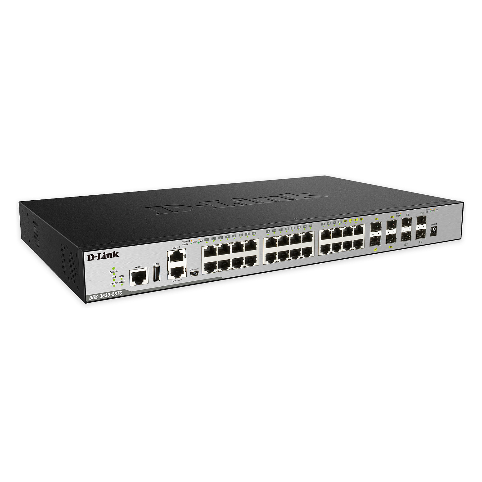D-Link DGS-3630-28TC/SI/E 28-Port Layer 3 Gigabit Stack Switch-0