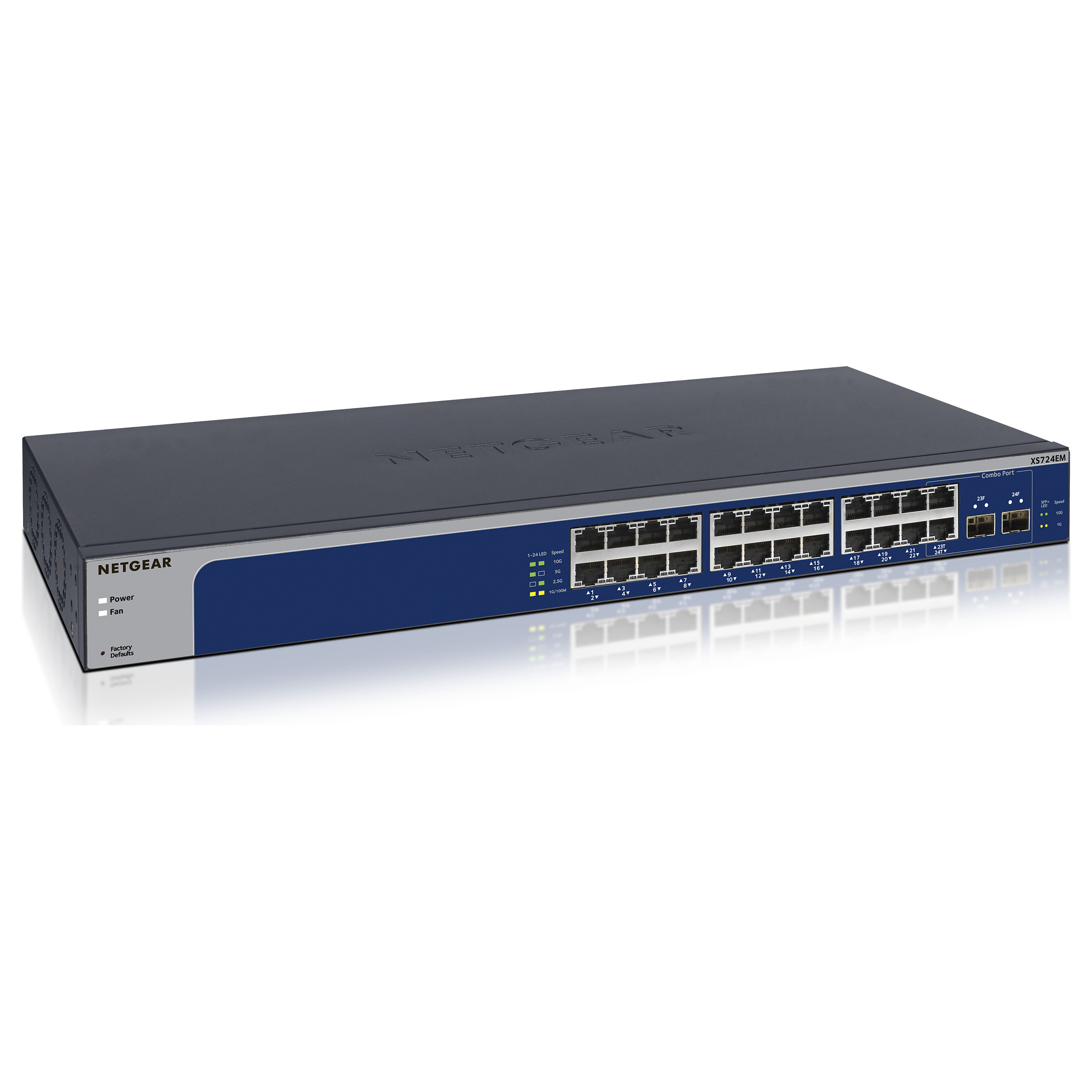 Mrežni switch NETGEAR XS724EM (24-portni, 10G/Multi-Gigabit)-0
