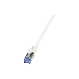 Logilink Patchkabel mit Cat7-Rohk. Primel. S/FTP weiÃŸ 1,00m