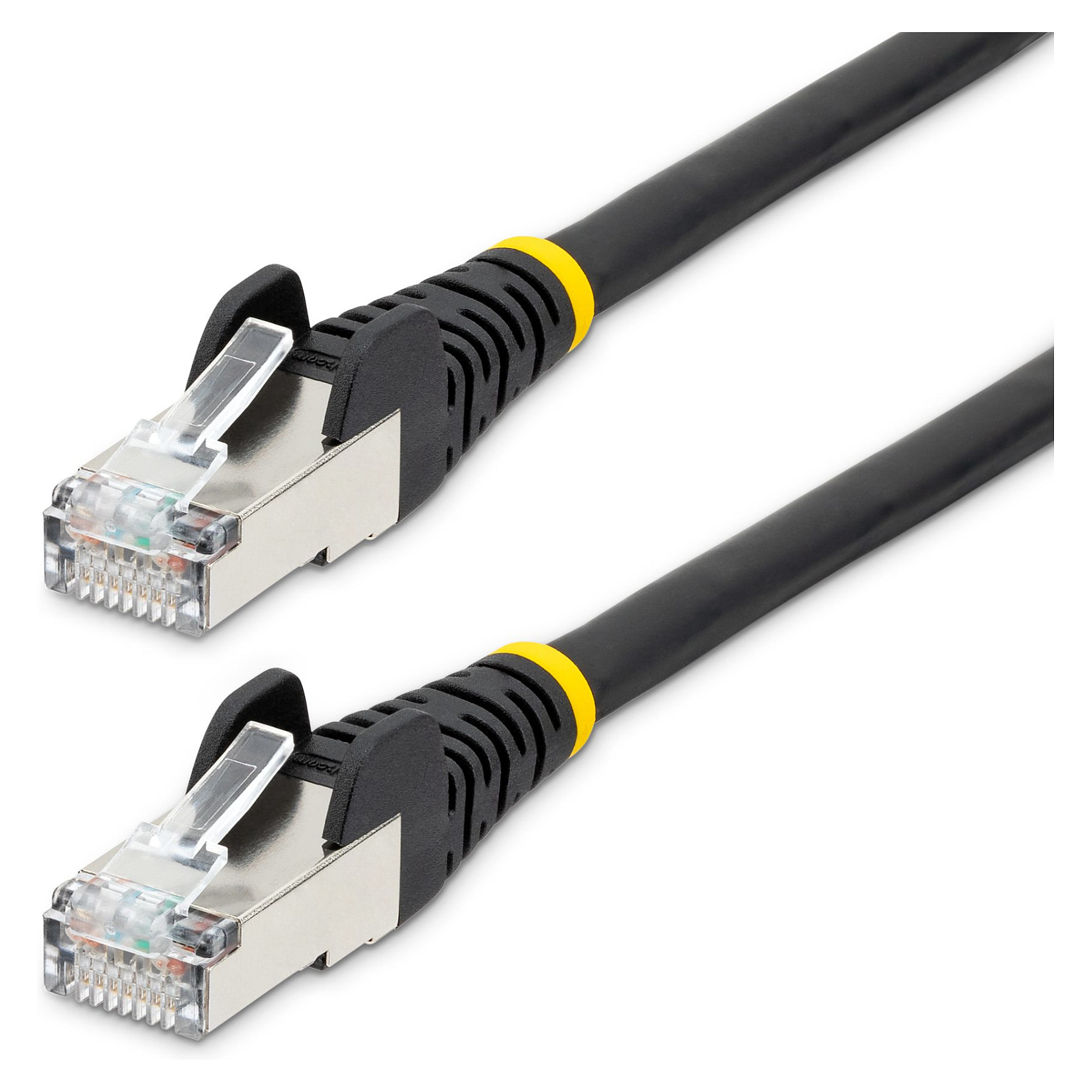 Mrežni kabel STARTECH.COM CAT6a S/FTP 5m (LSZH, 10GbE), crna boja-0
