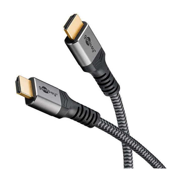 Goobay Plus Ultra High-Speed HDMI-Kabel, 8K @ 60Hz (grau, 2 Meter)-6