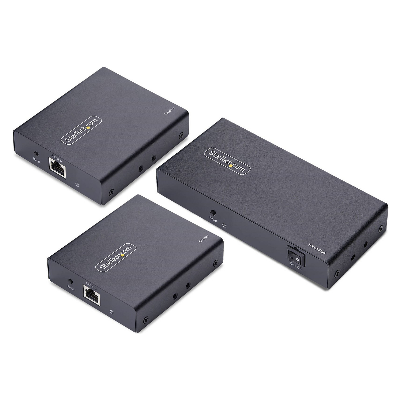 STARTECH.COM 2-Port HDMI Extender und Splitter uber CAT6 4K 60Hz bis 70m Lnge 1x2 HDMI uber Netzwerkkabel-LAN Kabel Verteilerkit-0