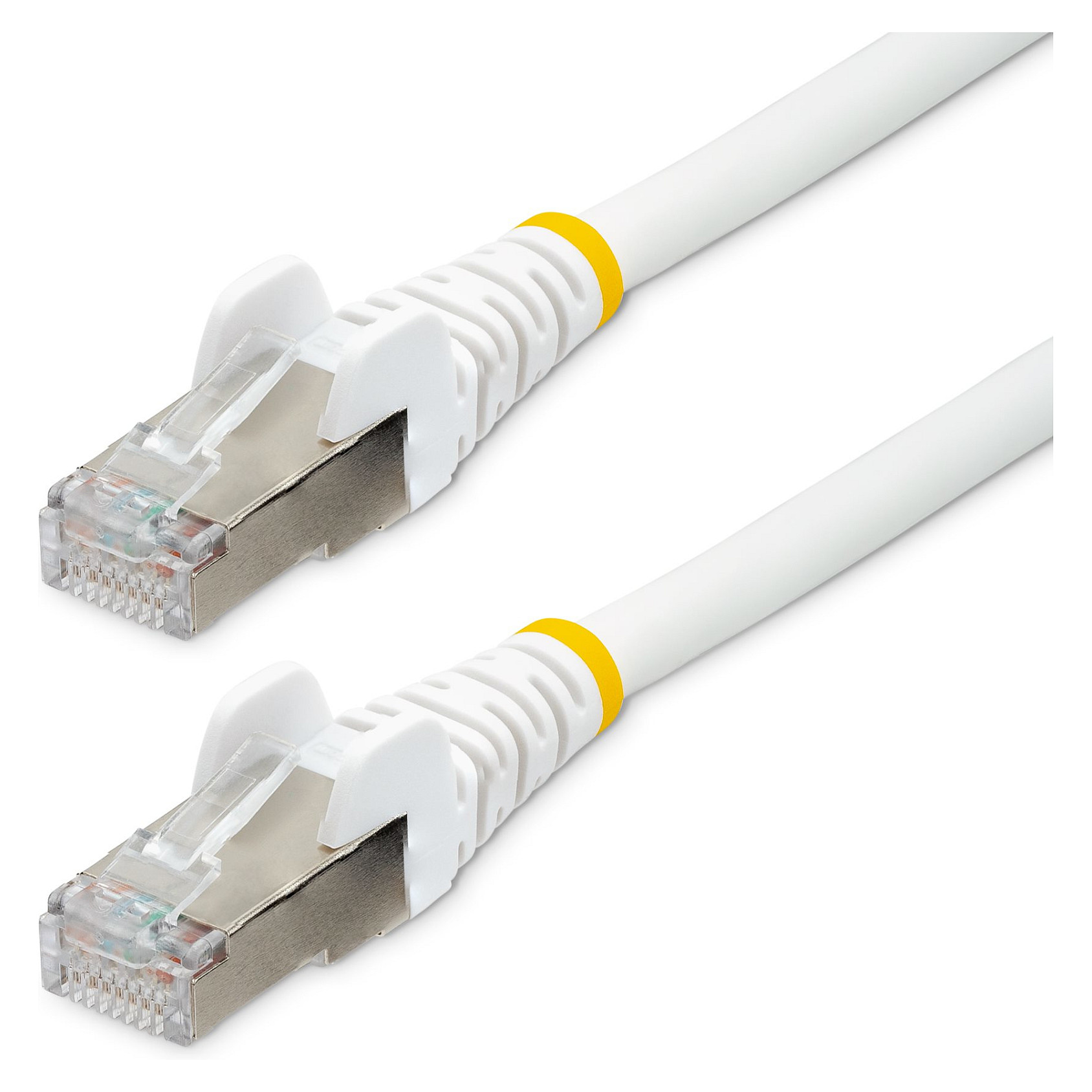 Mrežni kabel STARTECH CAT6a S/FTP 1.5m (LSZH, 10GbE, 100W PoE) bijela boja-0