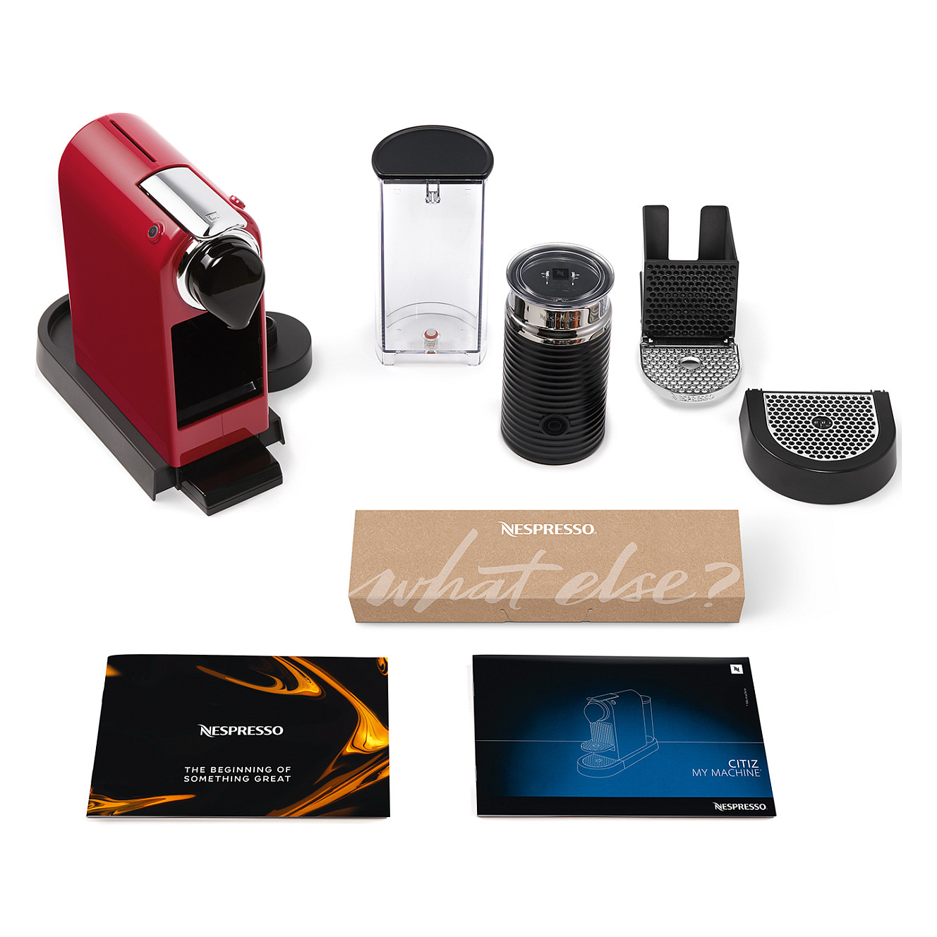 Kaffeekapselmaschine Krups XN7615 New CitiZ & Milk Rot-4