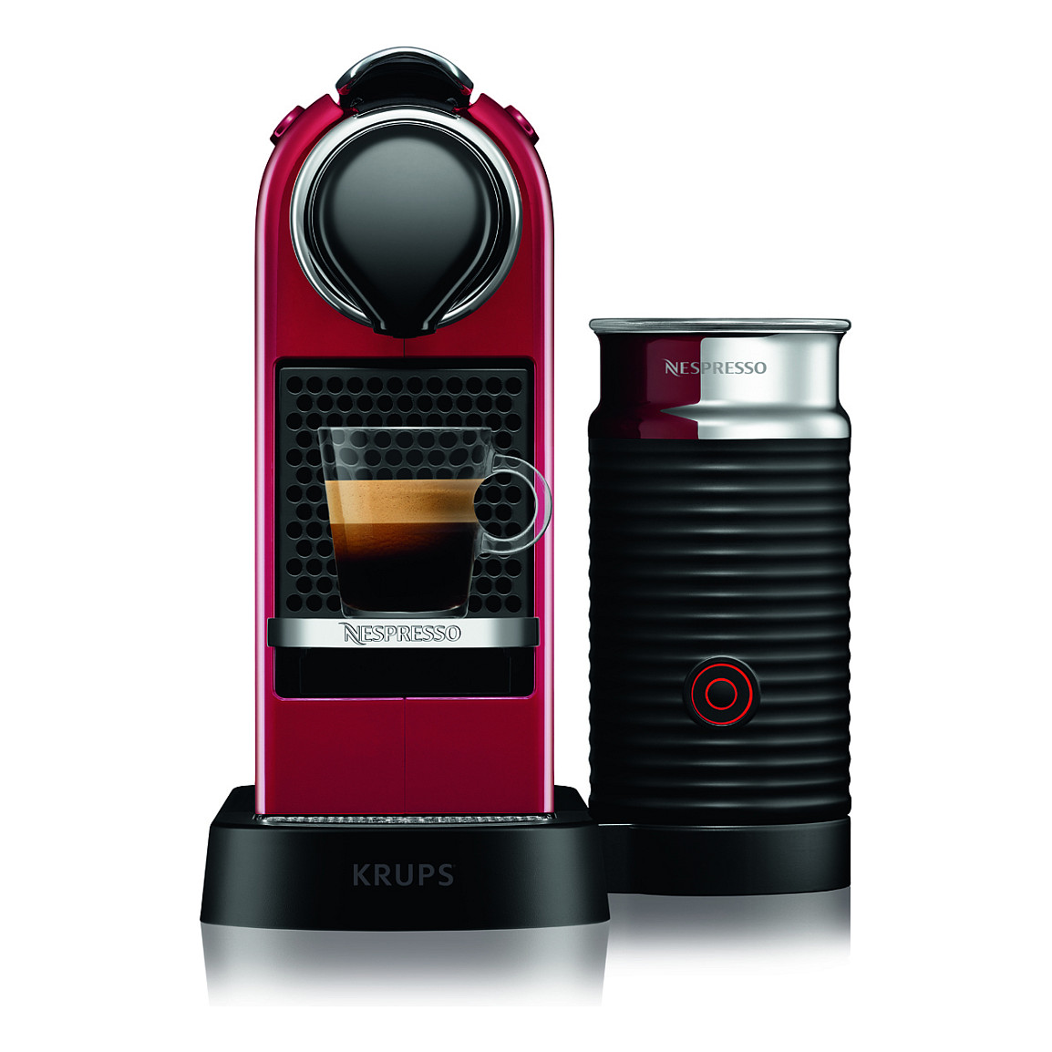 Kaffeekapselmaschine Krups XN7615 New CitiZ & Milk Rot-5