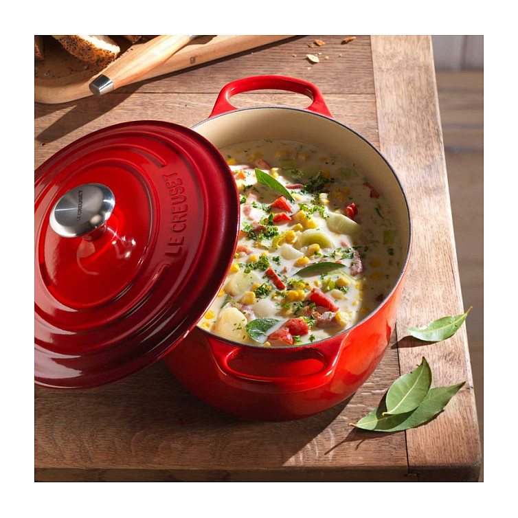 LE CREUSET Signature ovalna posuda za pečenje 31 cm, crvena boja-1