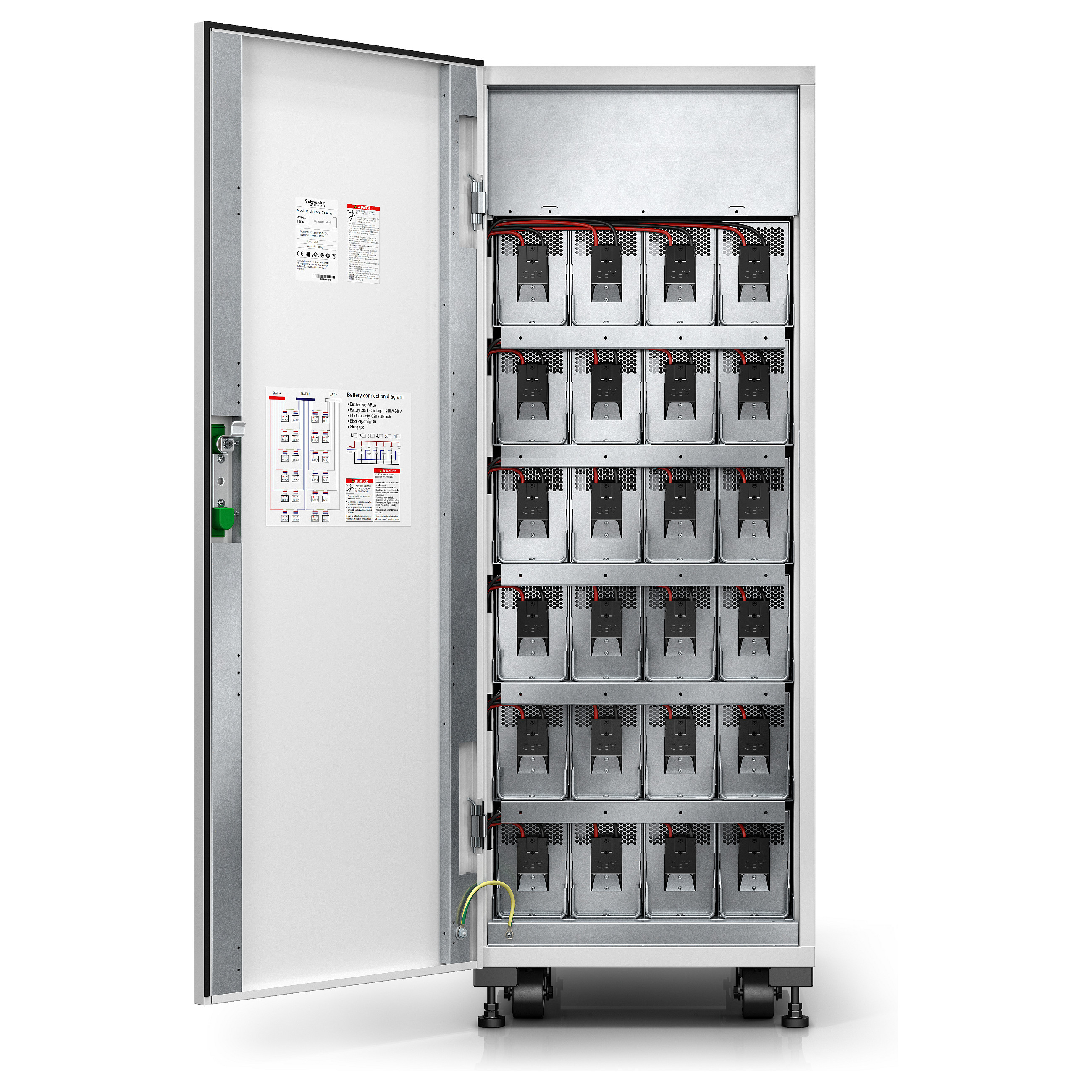 APC Easy UPS 3S E3SXR6 Empty Modular Battery Cabinet Battery enclosure-3