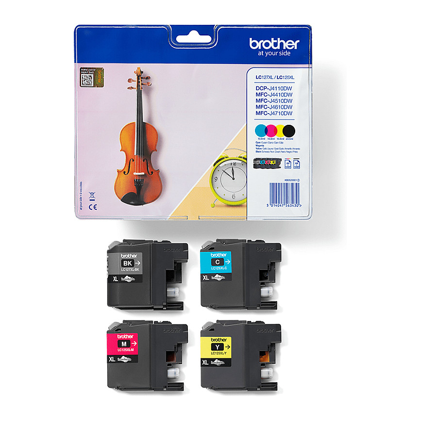 Brother Tintenpatronen LC-127XL Multipack (je 1x BK/M/C/Y)-3