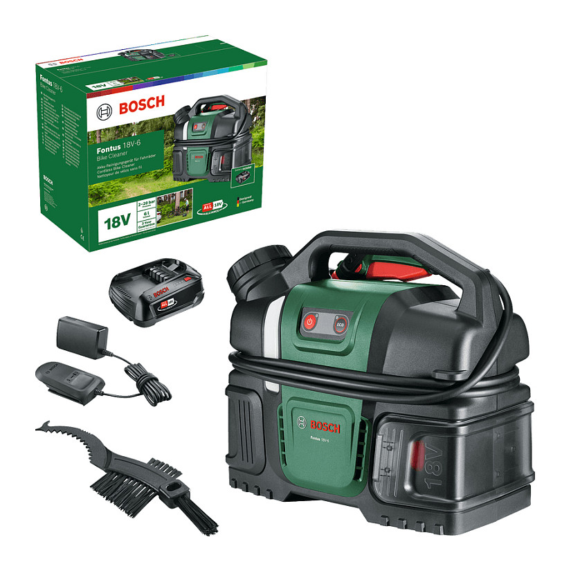 Powertools Bosch Akku Druckreiniger Fontus 18V-6 Bike Cle-1