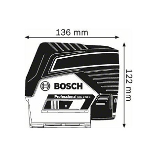Bosch GCL 2-50 C + RM2 + AA1 Akku-Baulaser-4