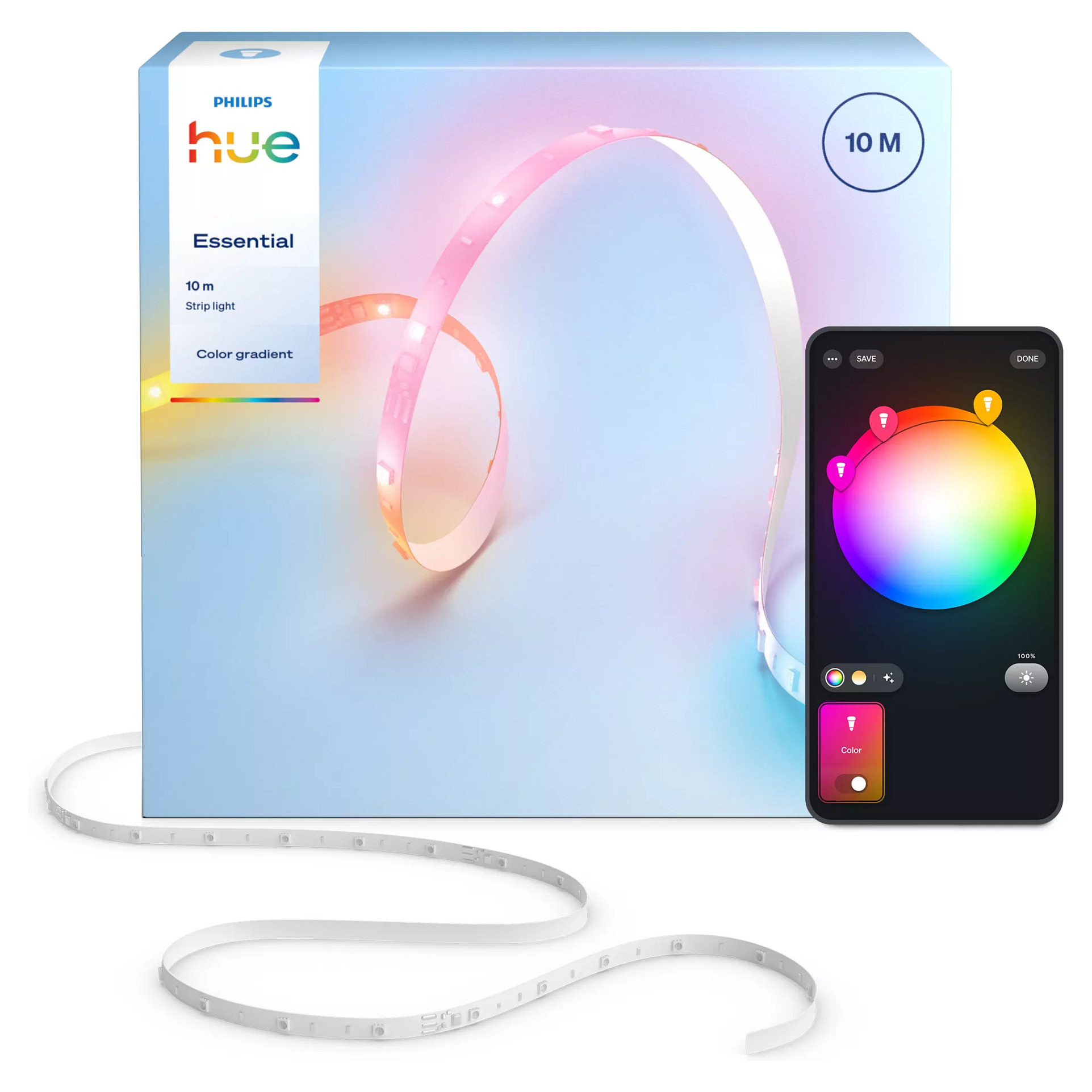 Philips Hue Essential Gradient Lightstrip, 10m-2