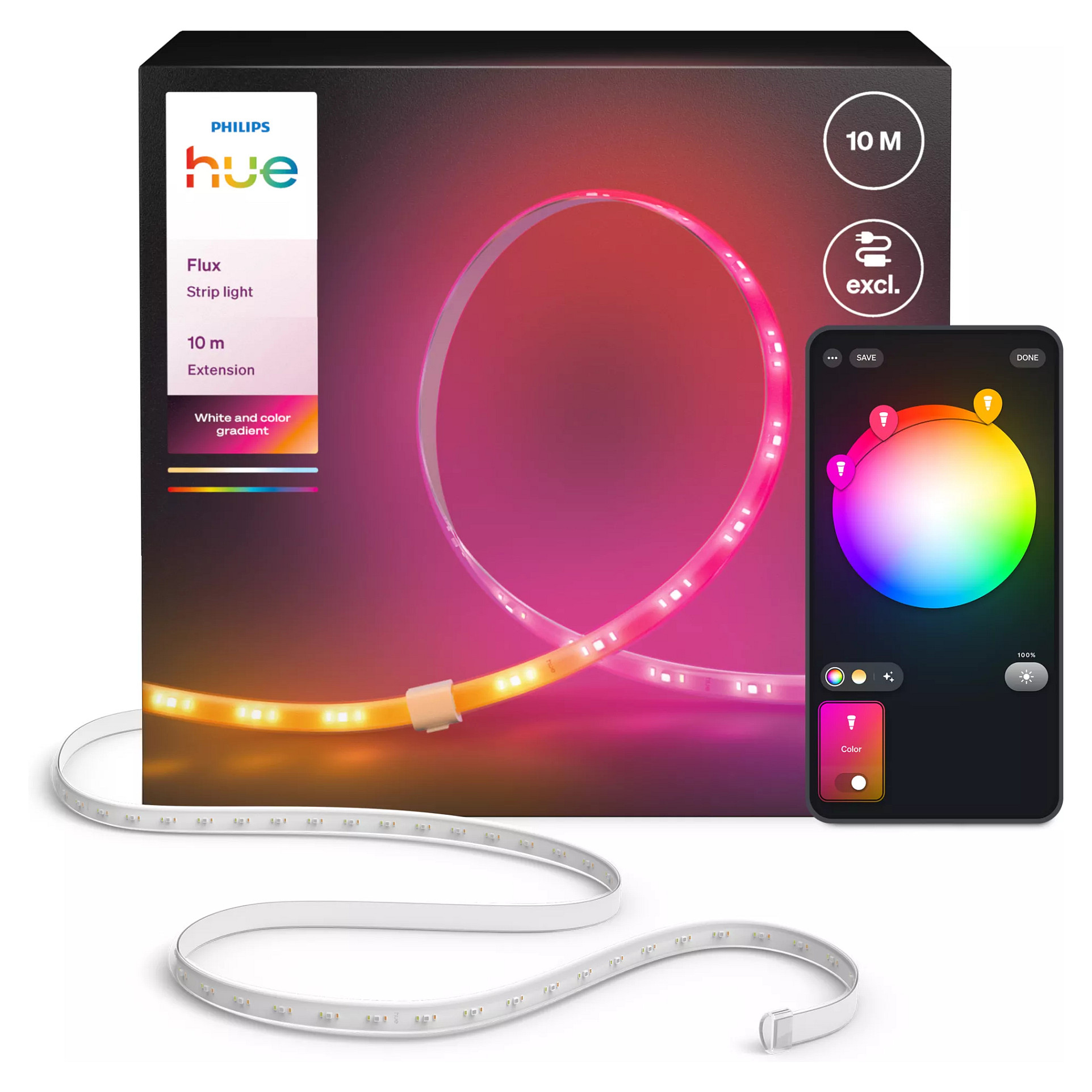 Produžetak za LED traku PHILIPS Hue Ambiance Gradient Lightstrip 1m-2