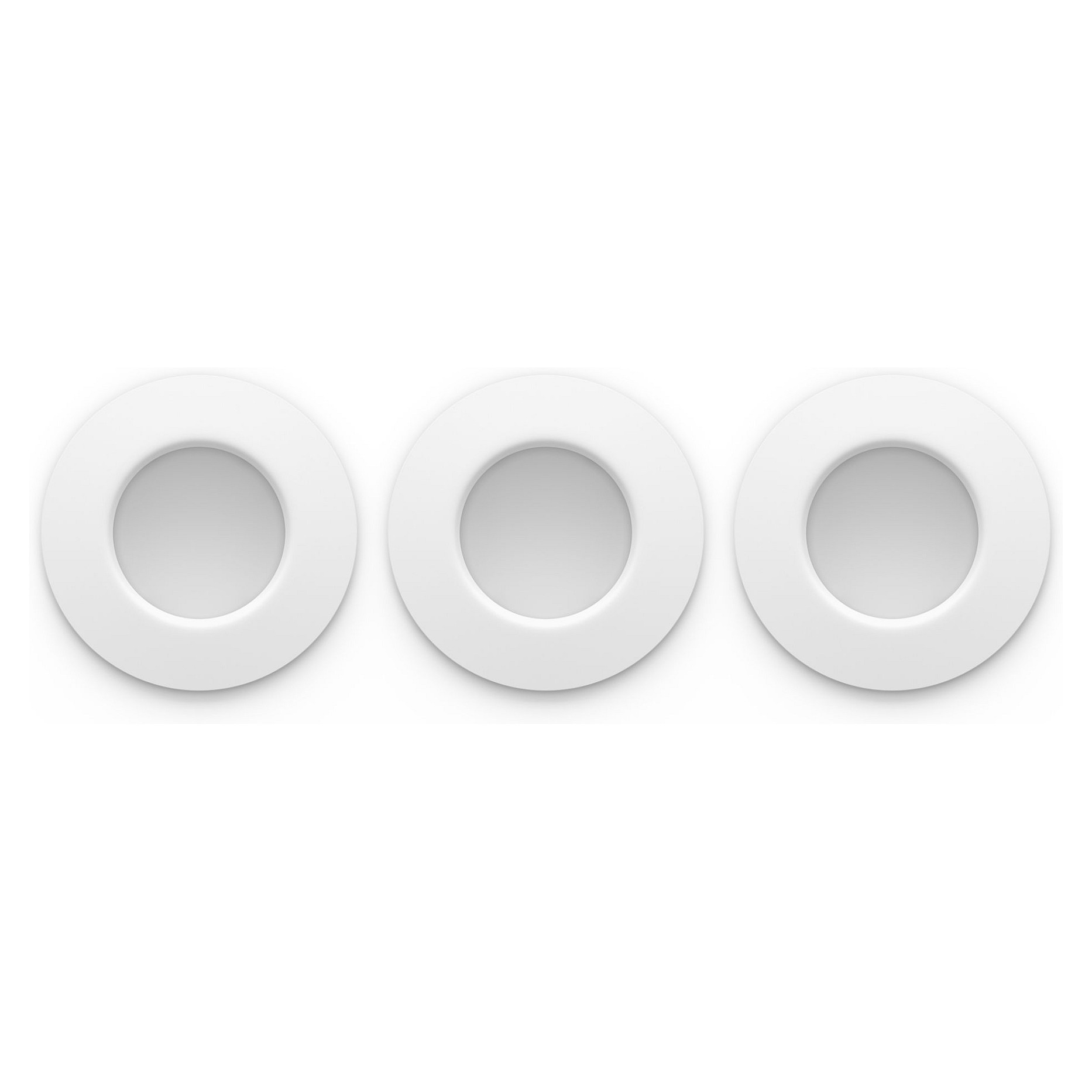 Philips Hue White&Col. Amb. Slim Recessed Light S x3 -White-2