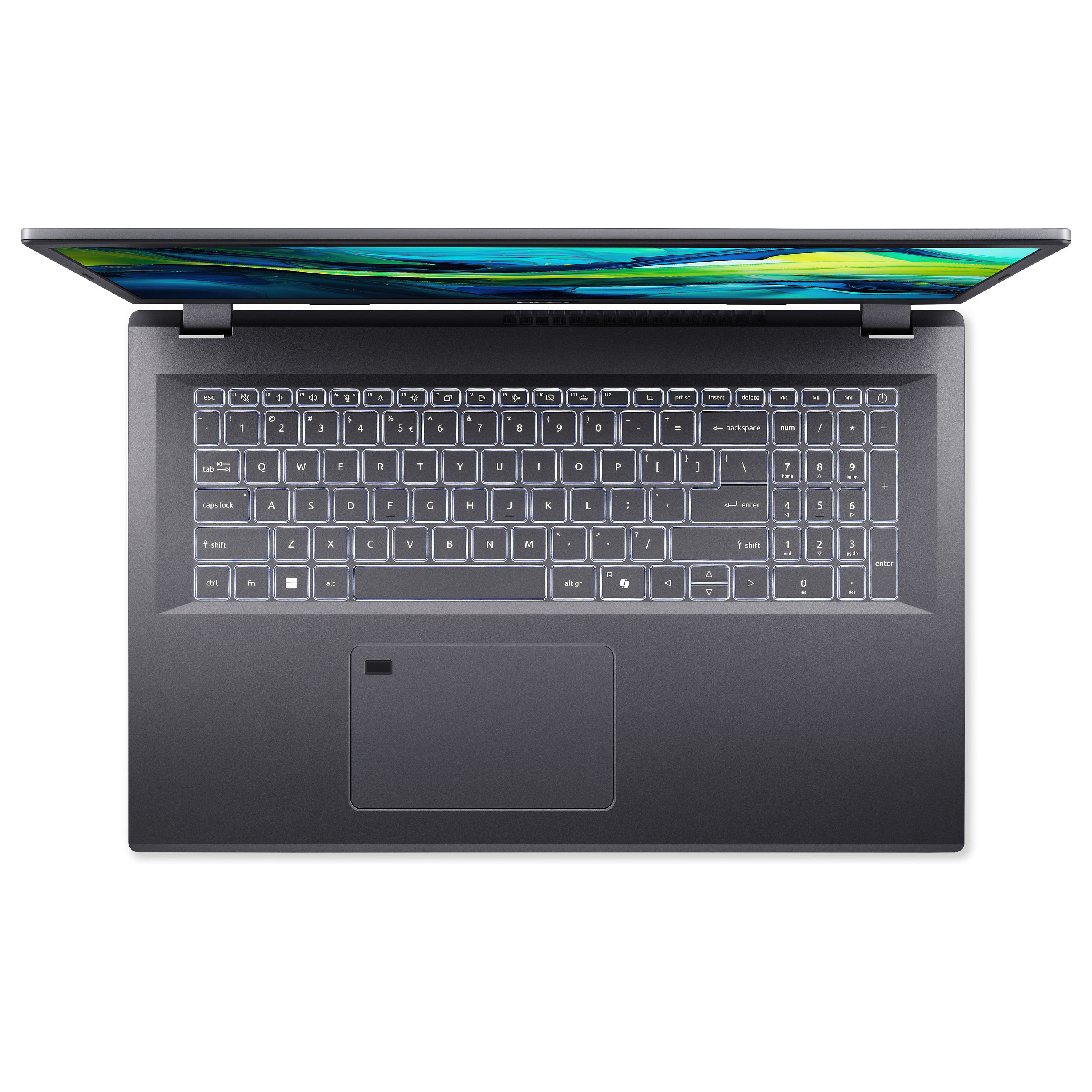 Laptop ACER Aspire 17 A17-51M-51GJ (17.3", IPS, Full HD, Intel Core 5 120U, 16GB, 1TB SSD, Intel Graphics, Windows 11 Home, Non-HR tipkovnica, siva)-2
