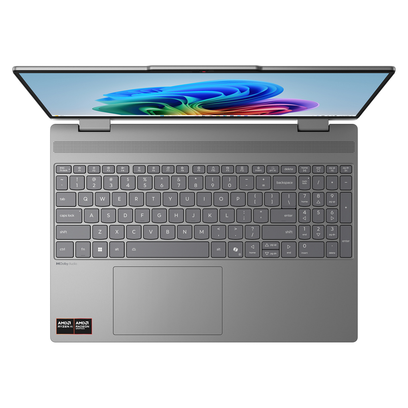 Laptop LENOVO IdeaPad 5 2-in-1 15AGP11 (15.3", IPS, WUXGA, Touch, AMD Ryzen AI 7 445, 16GB, 1TB SSD, AMD Radeon 840M, Windows 11 Home, DE tipkovnica, Luna Grey)-13