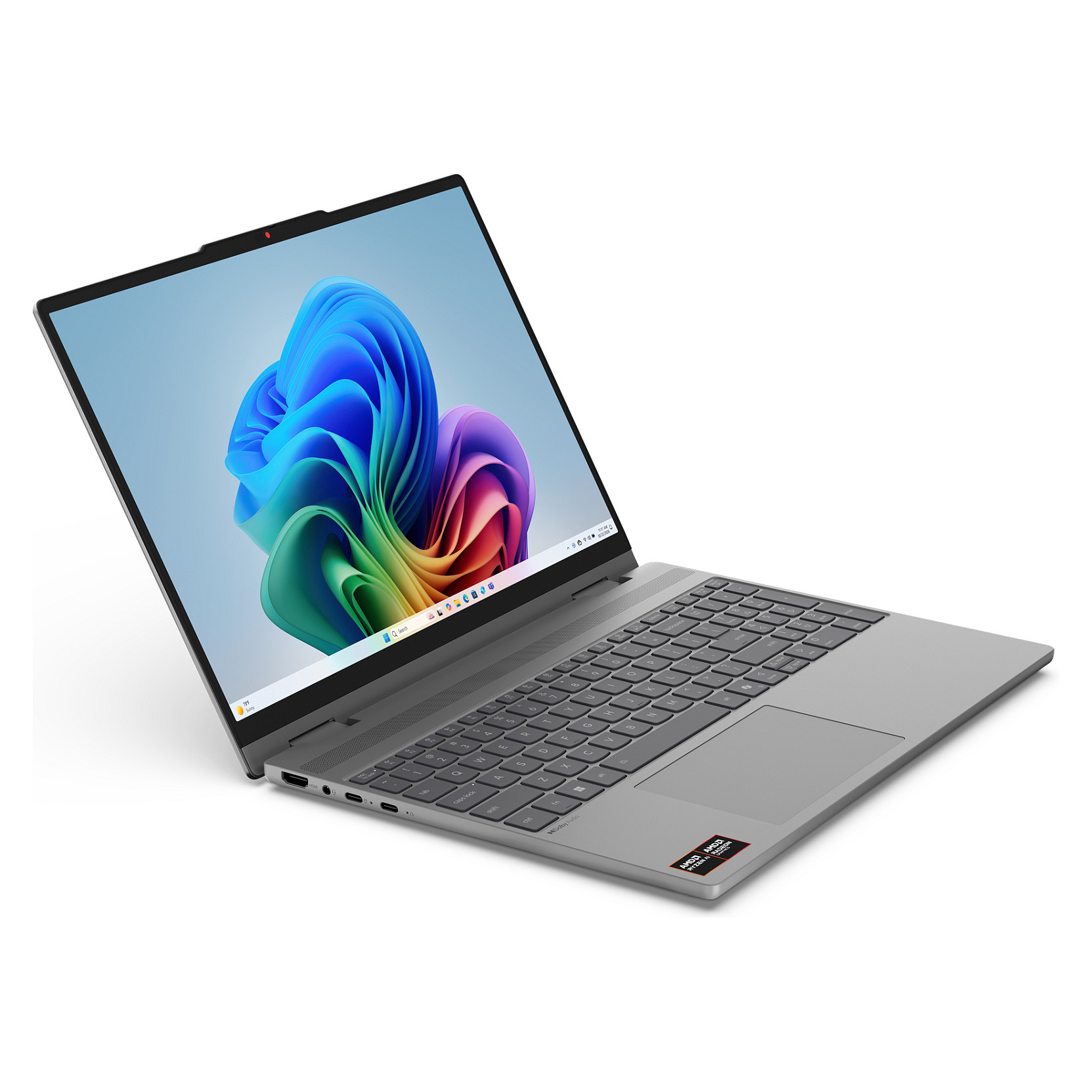 Laptop LENOVO IdeaPad 5 2-in-1 15AGP11 (15.3", IPS, WUXGA, Touch, AMD Ryzen AI 7 445, 16GB, 1TB SSD, AMD Radeon 840M, Windows 11 Home, DE tipkovnica, Luna Grey)-2