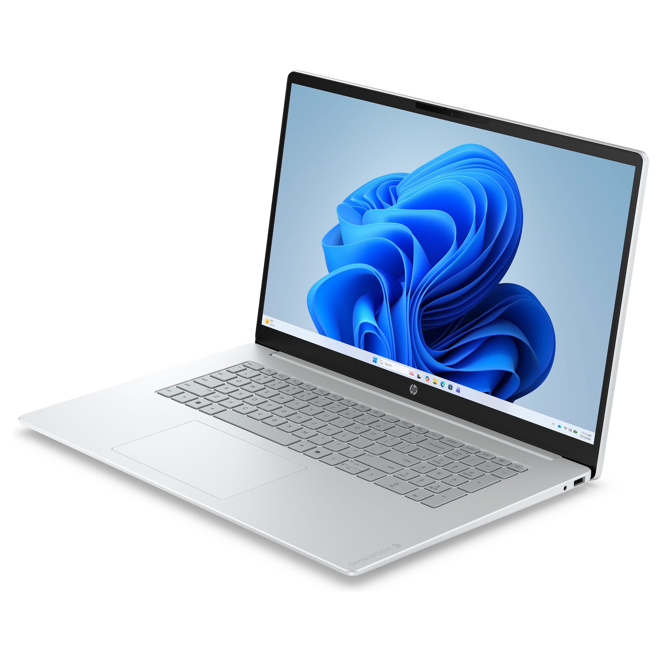 Laptop HP OmniBook 3 (17.3", Full HD, AMD Ryzen 5 40, 16GB, 512GB SSD, AMD Radeon Graphics, Windows 11 Home, DE tipkovnica)-7