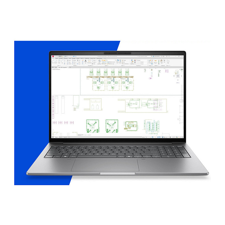Laptop HP ZBook 8 G2i (16", WUXGA, 1920x1200, Intel Core Ultra 7 356H, 32GB, 1TB SSD, NVIDIA RTX PRO 500, Windows 11 Pro, DE tipkovnica, Siva)-17