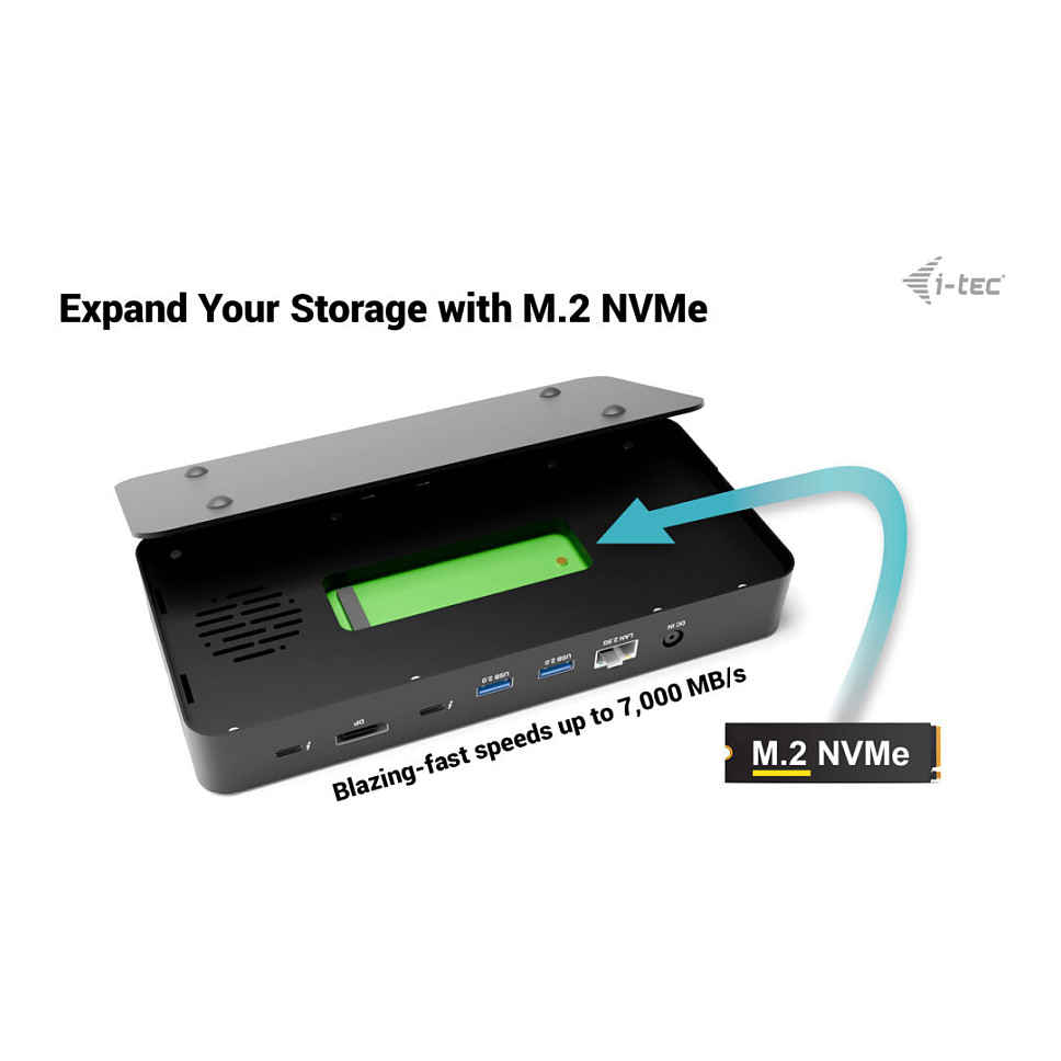 D I-TEC THUNDERBOLT 5 DOCK 3X LCD-10