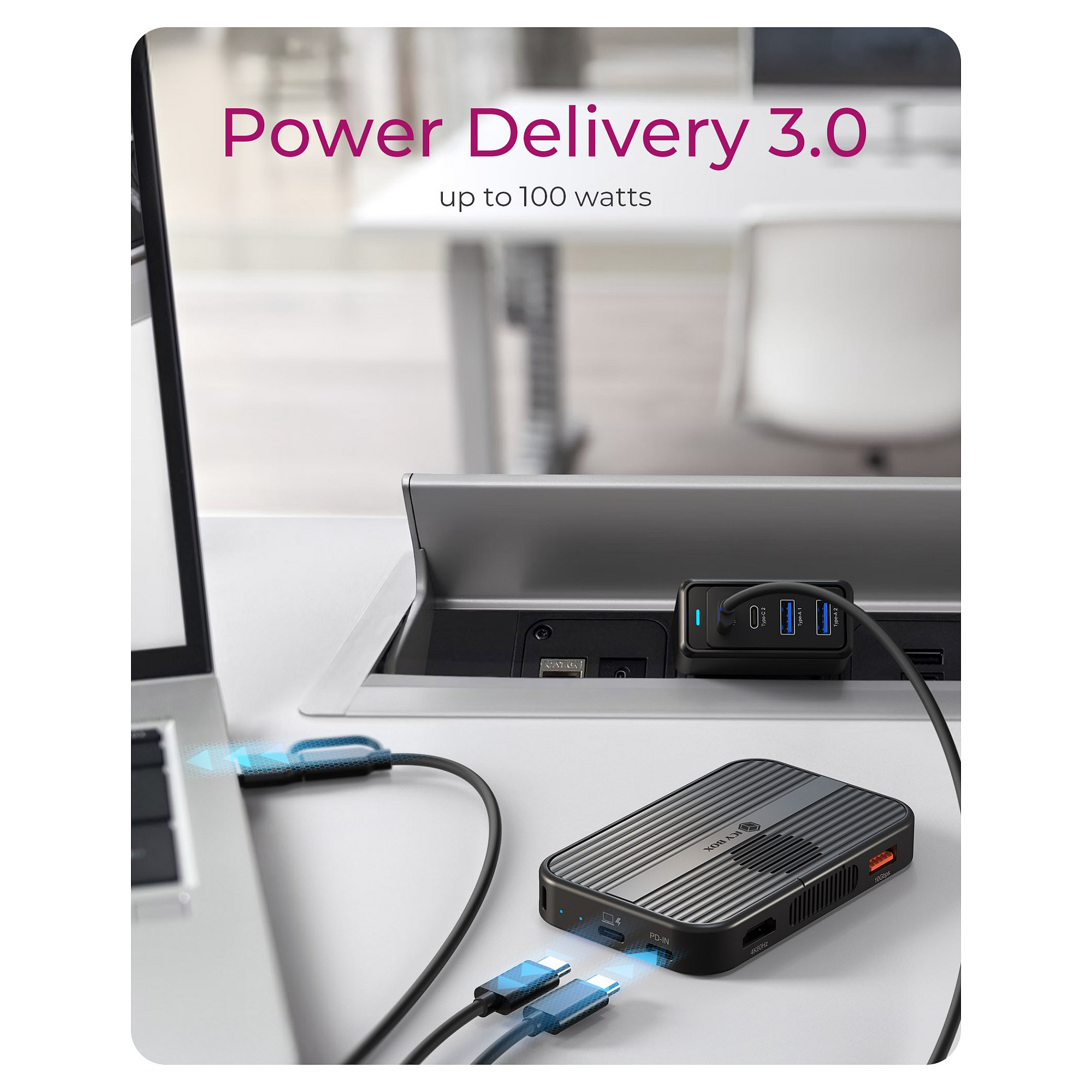 D ICY BOX IB-DK4071M-CU31 Multi Dockingstation-4