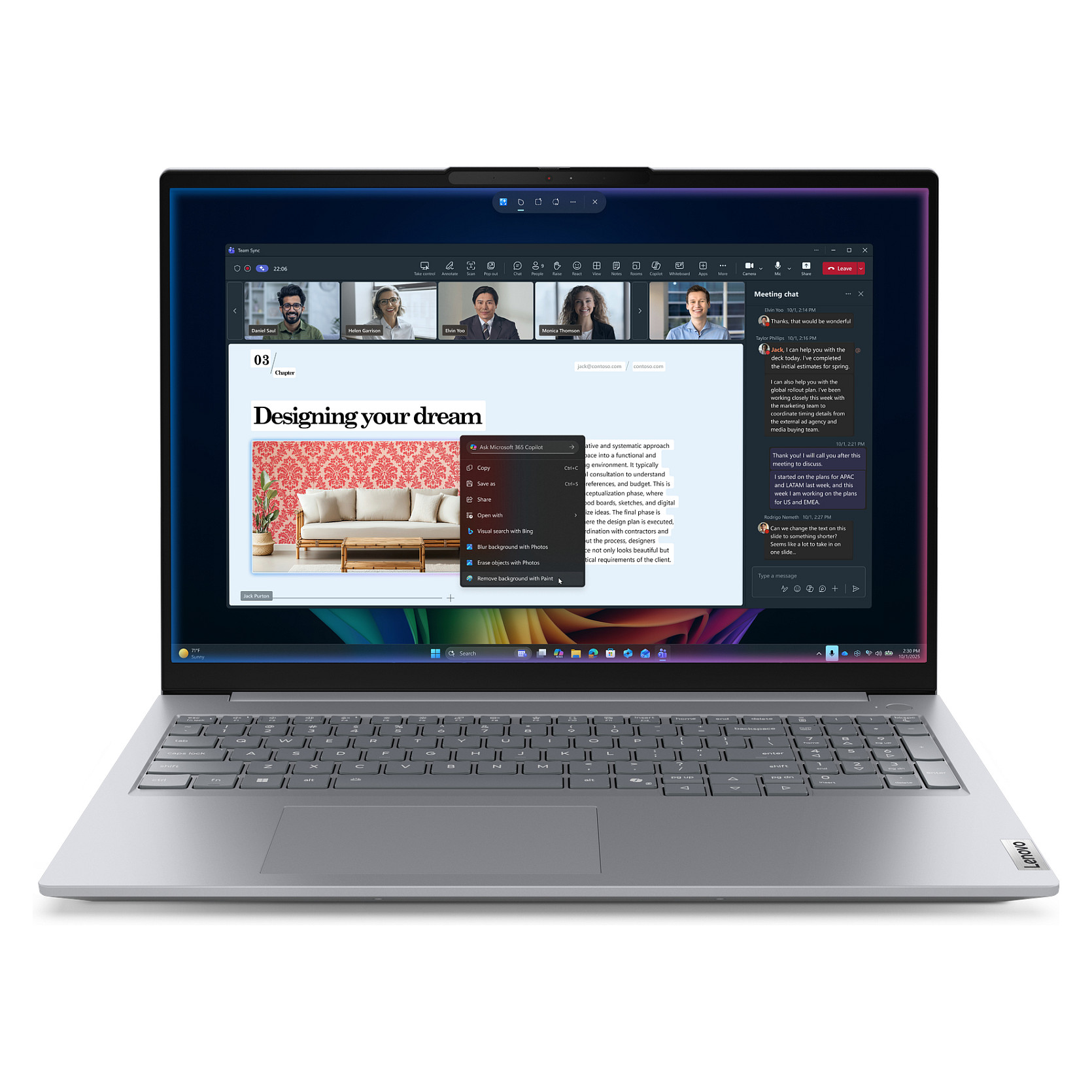 Laptop LENOVO ThinkBook 16 G9 (16", WUXGA, Intel Core Ultra 7 355, 32GB, 512GB SSD, Intel Graphics, Windows 11 Pro, Non-HR tipkovnica, Arctic Grey)-0