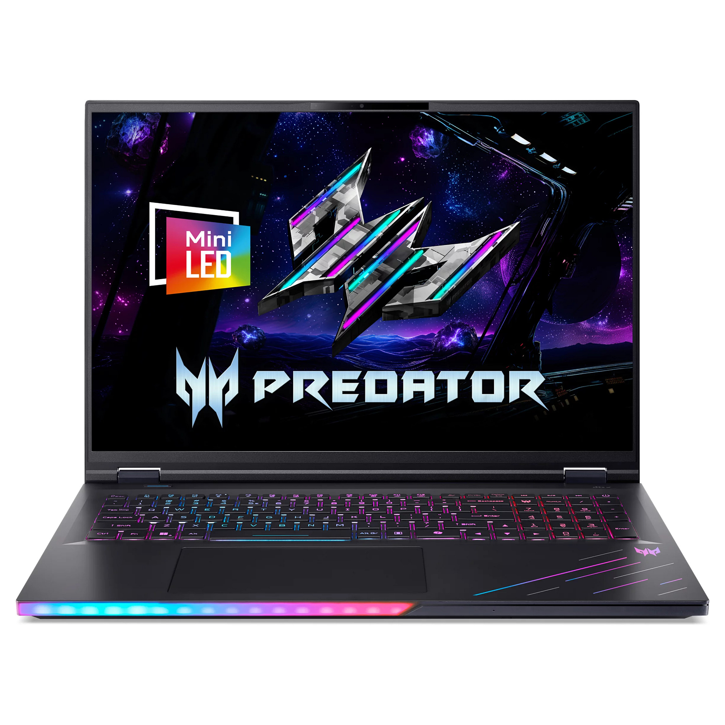 Laptop ACER Predator Helios 18 AI PH18-I71-99WN (18", Mini LED, WQUXGA, Intel Core Ultra 9 290HX Plus, 192GB, 4TB SSD, NVIDIA GeForce RTX 5090, Windows 11 Pro, Non-HR tipkovnica, Abyssal Black)