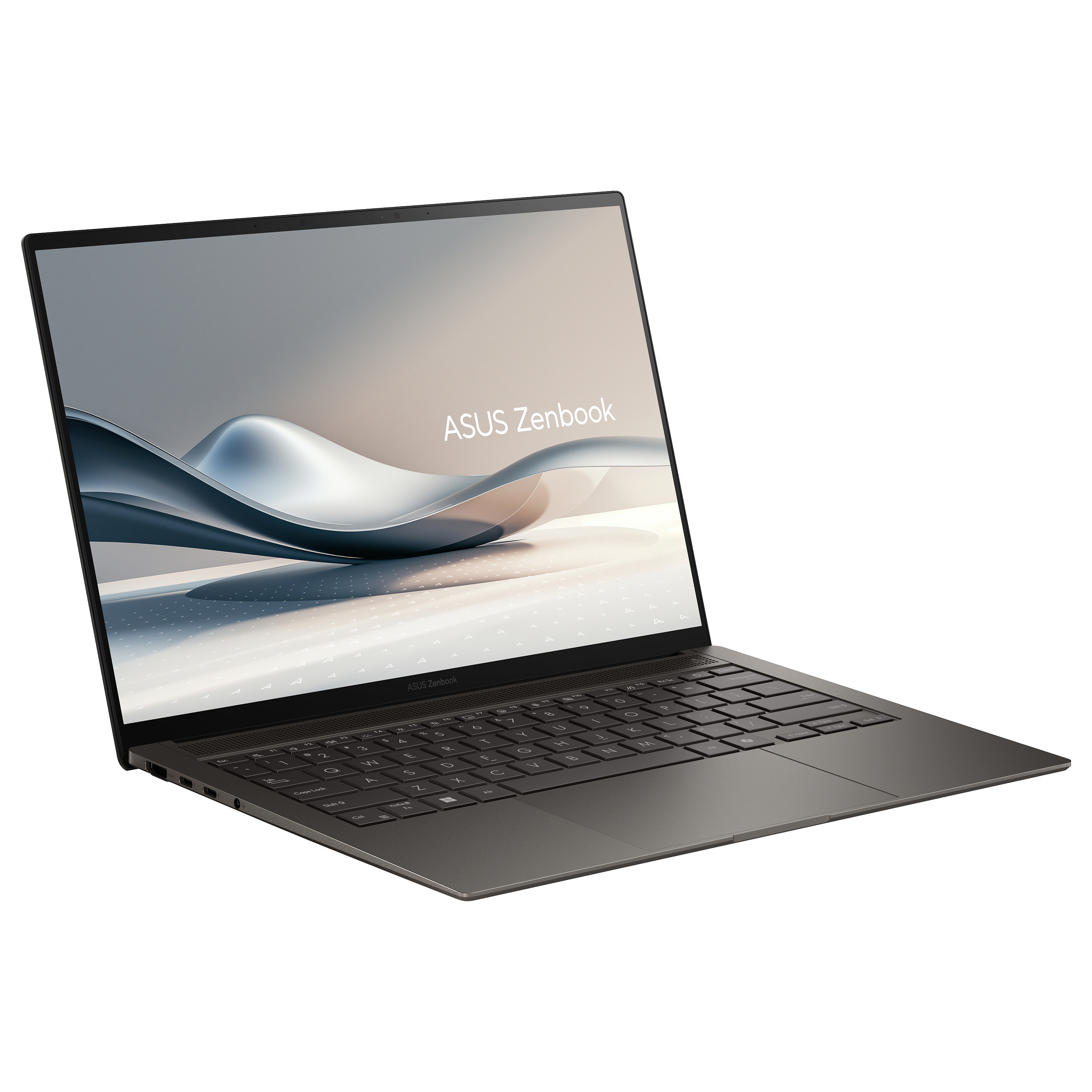 Laptop ASUS Zenbook S 14 UX5406SA (14", OLED, 2.8K, Intel Core Ultra 7 258V, 32GB, 1TB SSD, Intel Arc Graphics, Windows 11 Home, Non-HR tipkovnica, Siva)-1