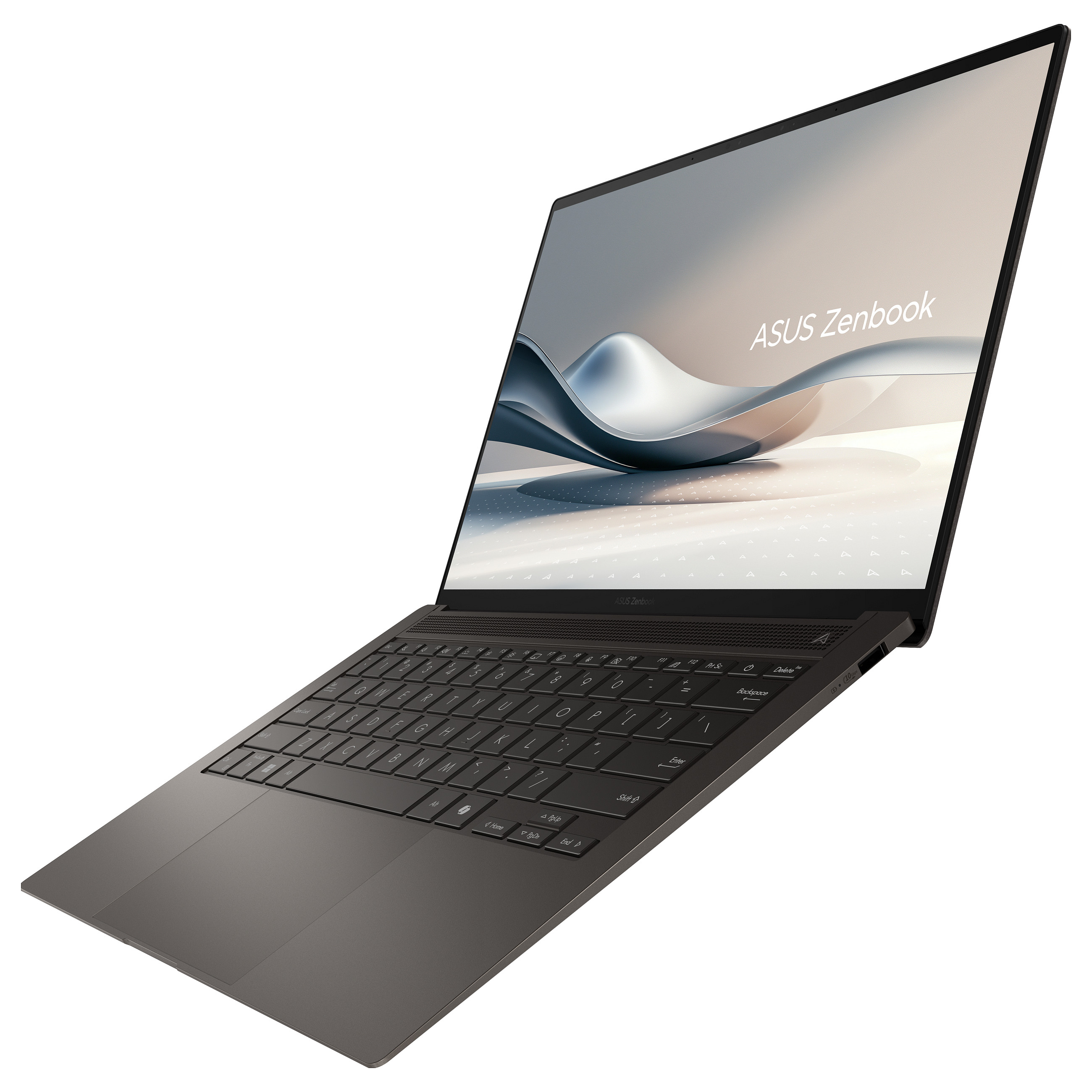 Laptop ASUS Zenbook S 14 UX5406SA (14", OLED, 2.8K, Intel Core Ultra 7 258V, 32GB, 1TB SSD, Intel Arc Graphics, Windows 11 Home, Non-HR tipkovnica, Siva)-3