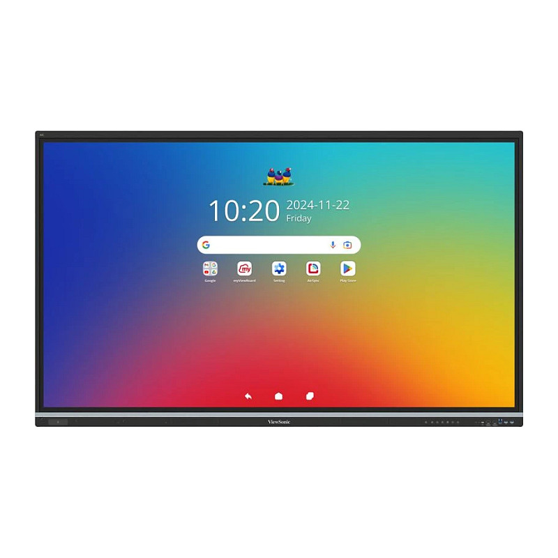 189,2cm/74,5" (3840x2160) ViewSonic IFP7551-3C 16:9 4K TFT LCD 6,5ms HDMI DisplayPort USB-C USB LAN VESA Speaker Touch-0