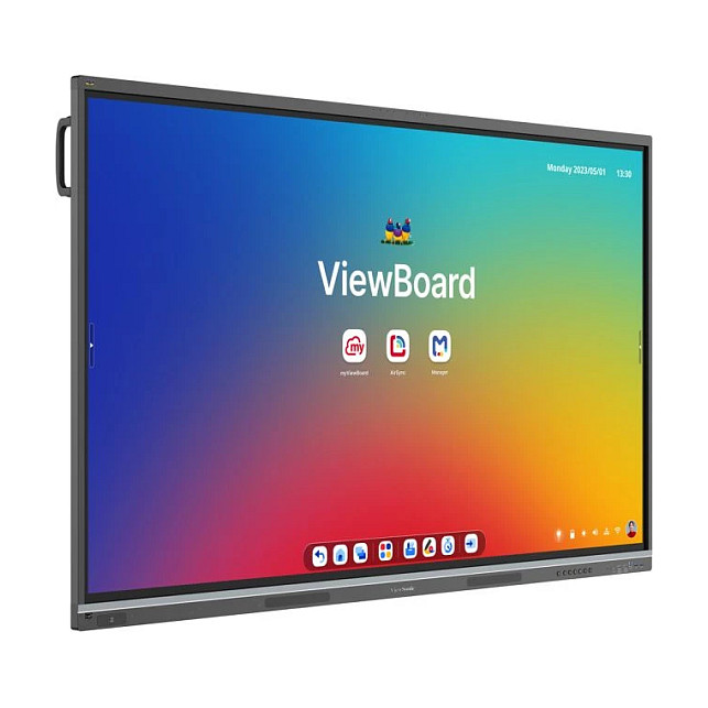 189,2cm/74,5" (3840x2160) ViewSonic IFP7551-3C 16:9 4K TFT LCD 6,5ms HDMI DisplayPort USB-C USB LAN VESA Speaker Touch-2