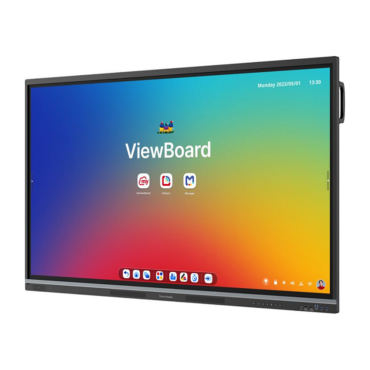 163,8cm/64,5" (3840x2160) ViewSonic IFP6551-3C 16:9 4K TFT LCD 6,5ms HDMI DisplayPort USB-C USB LAN VESA Speaker Touch-3