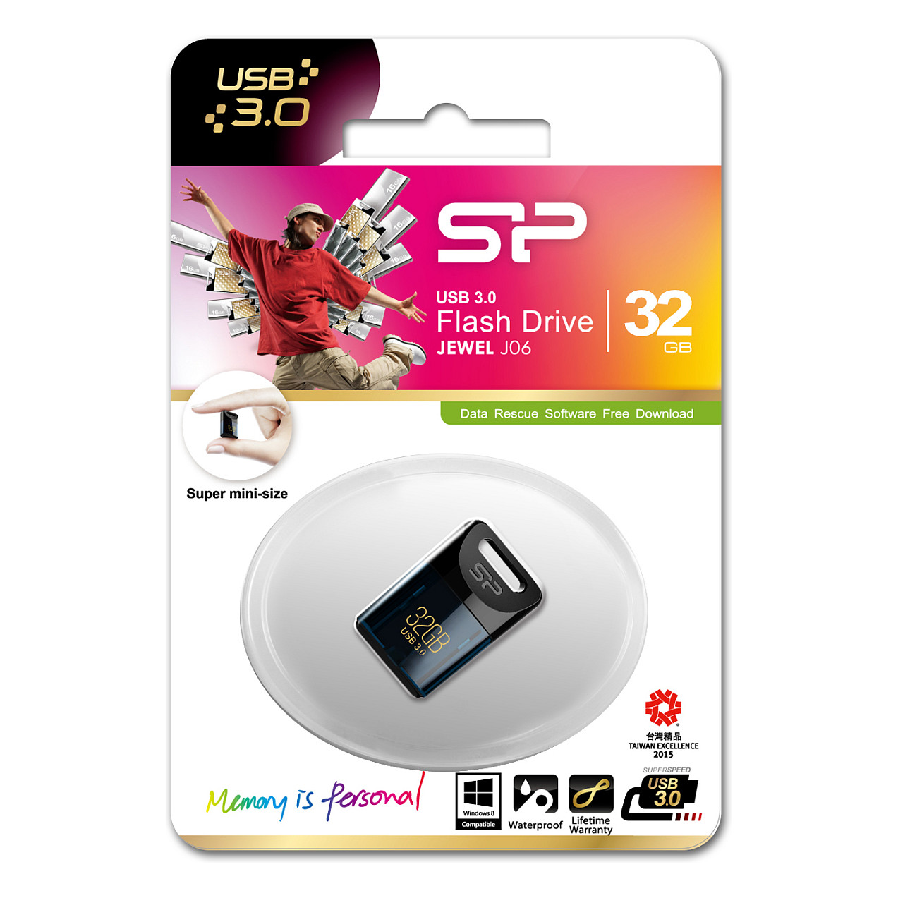 STICK USB-Stick 32GB Silicon Power USB3.0 J06 Deep Blue-4