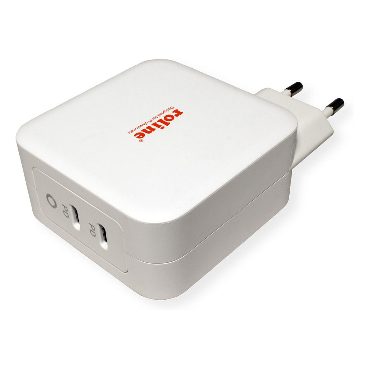 USB-C punjač ROLINE GaN 100W (2x USB-C, Power Delivery)-3