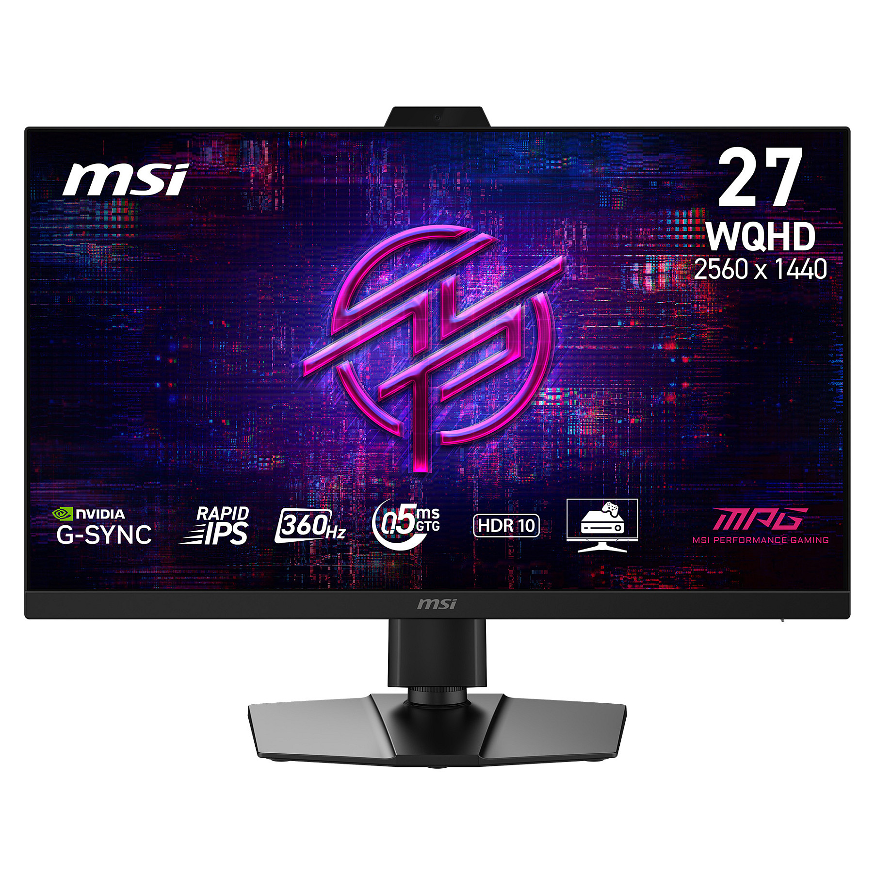 Monitor MSI MPG 272QRF X36 27" (Rapid IPS, QHD, 360Hz, 0.5ms, G-Sync Pulsar, crna boja)-1