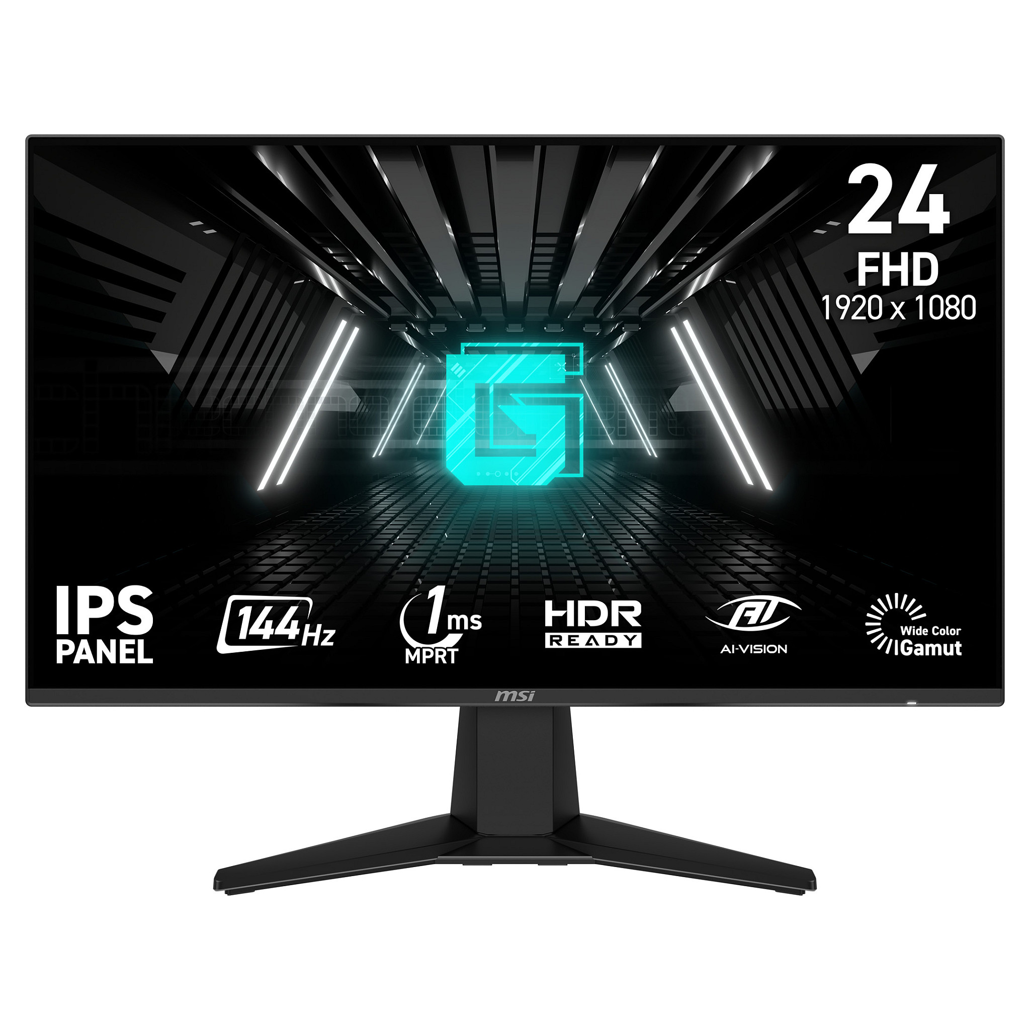 Monitor MSI G242L E14 23.8" (IPS, Full HD, 144Hz, 1ms, Adaptive-Sync, crna boja)-0