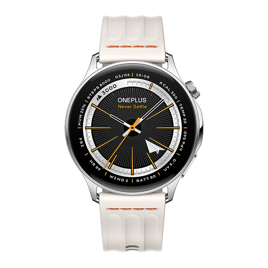 OnePlus Watch Lite 45mm - Silver Steel-0