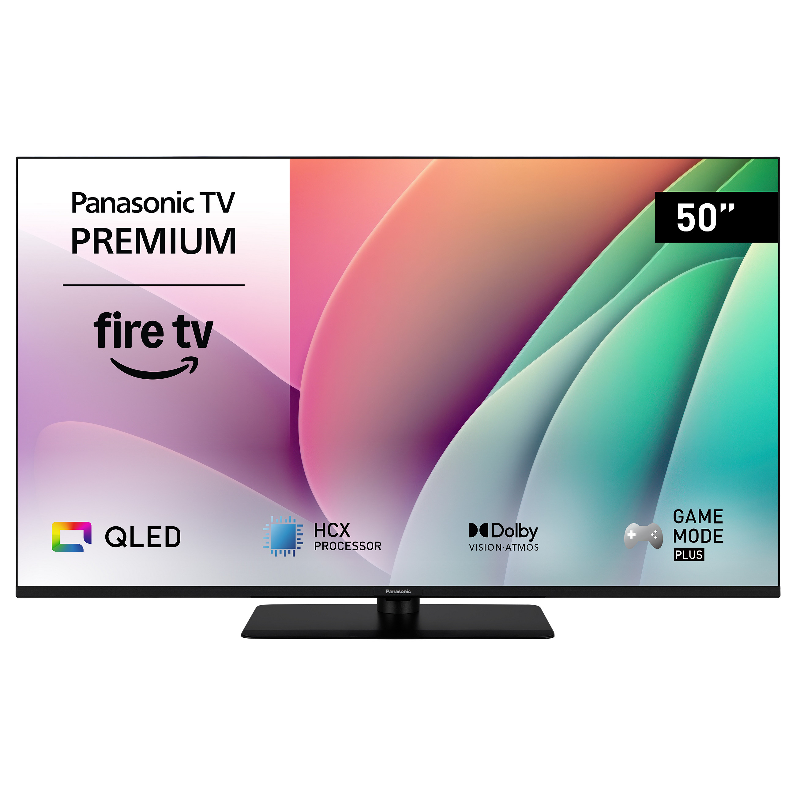 127,0cm/50" (3840x2160) Panasonic TV-50W80A 16:9 4K QLED Fire TV HDR Game Mode-0