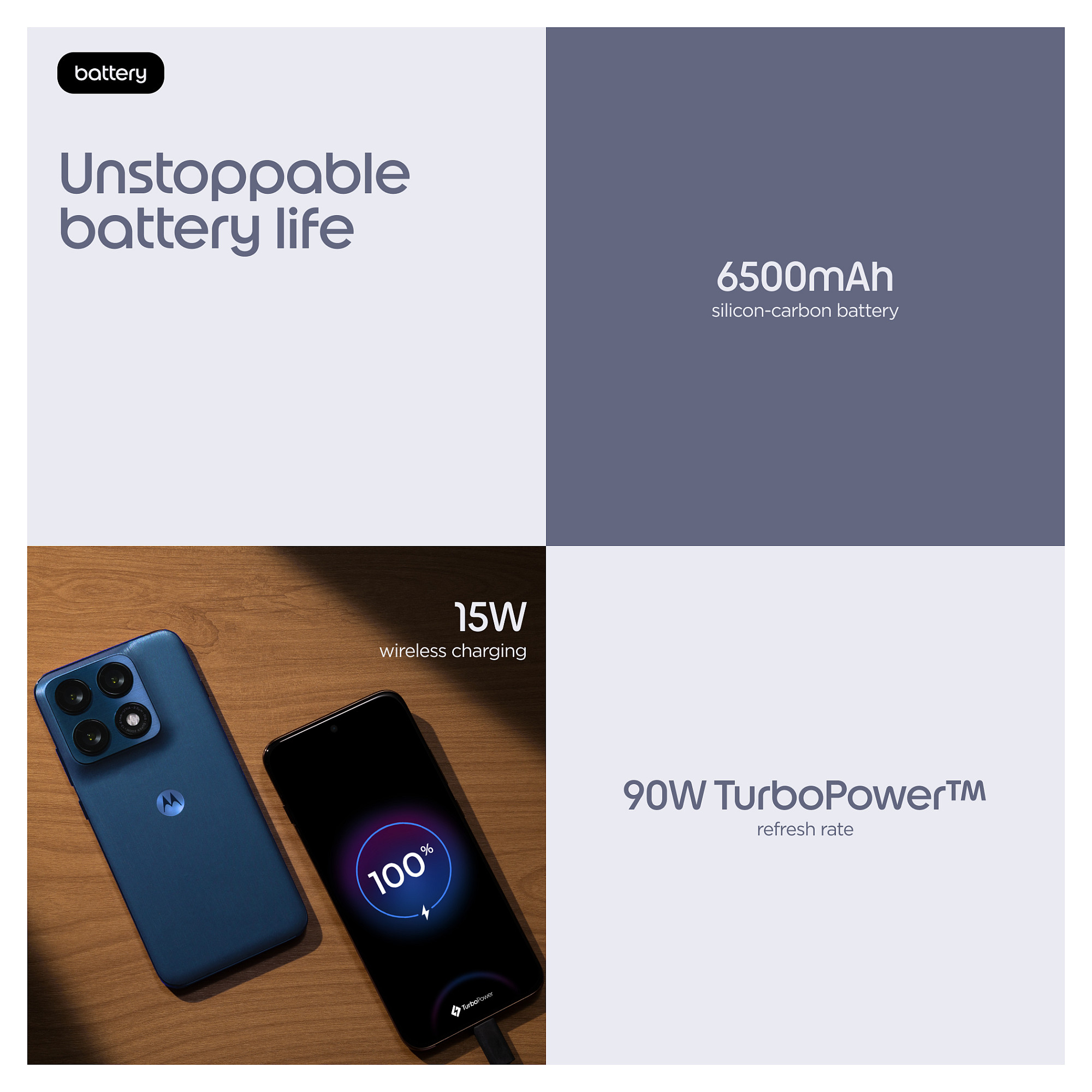 Mobitel MOTOROLA Edge 70 Pro 8GB/256GB 5G Pantone Titan (Siva)-7