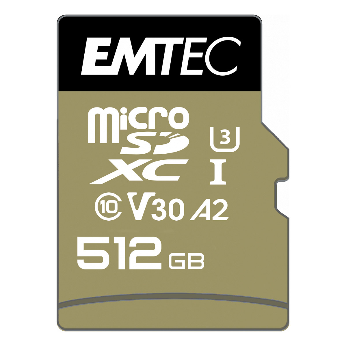 CARD Emtec m512GB UHS-I U3 V30 A2 SpeedIN Pro + Adapter
