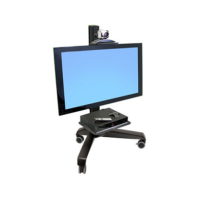 ERGOTRON Neo-Flex Mobile MediaCenter LD 68-139cm 27-55Zoll 11,4-22.7kg Anhebung um 51cm Landscape und Portrait-Modus-7