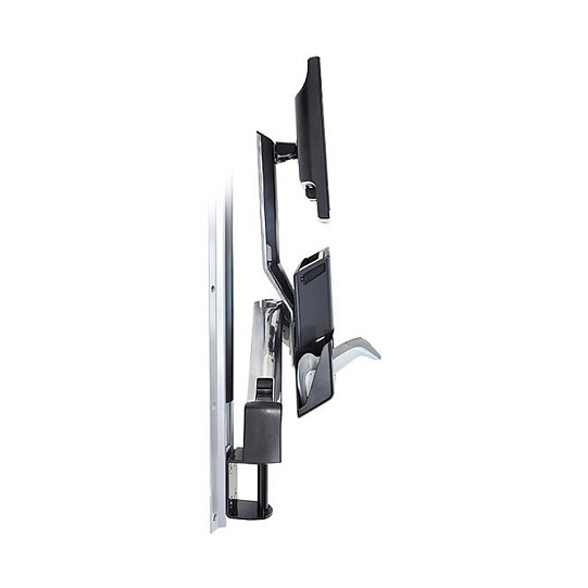 ERGOTRON StyleView Sit-Stand Combo Ablageflaechen-System Wandmontage LCD bis 61cm 24Zoll 14,5kg.mit CPU Halter klein-3