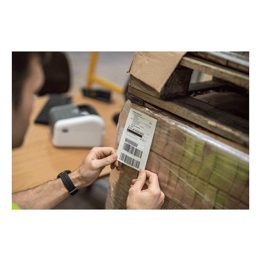 BROTHER LABEL 102MM X 152MM(PACK OF 8) LABEL 102MM X 152MM-4