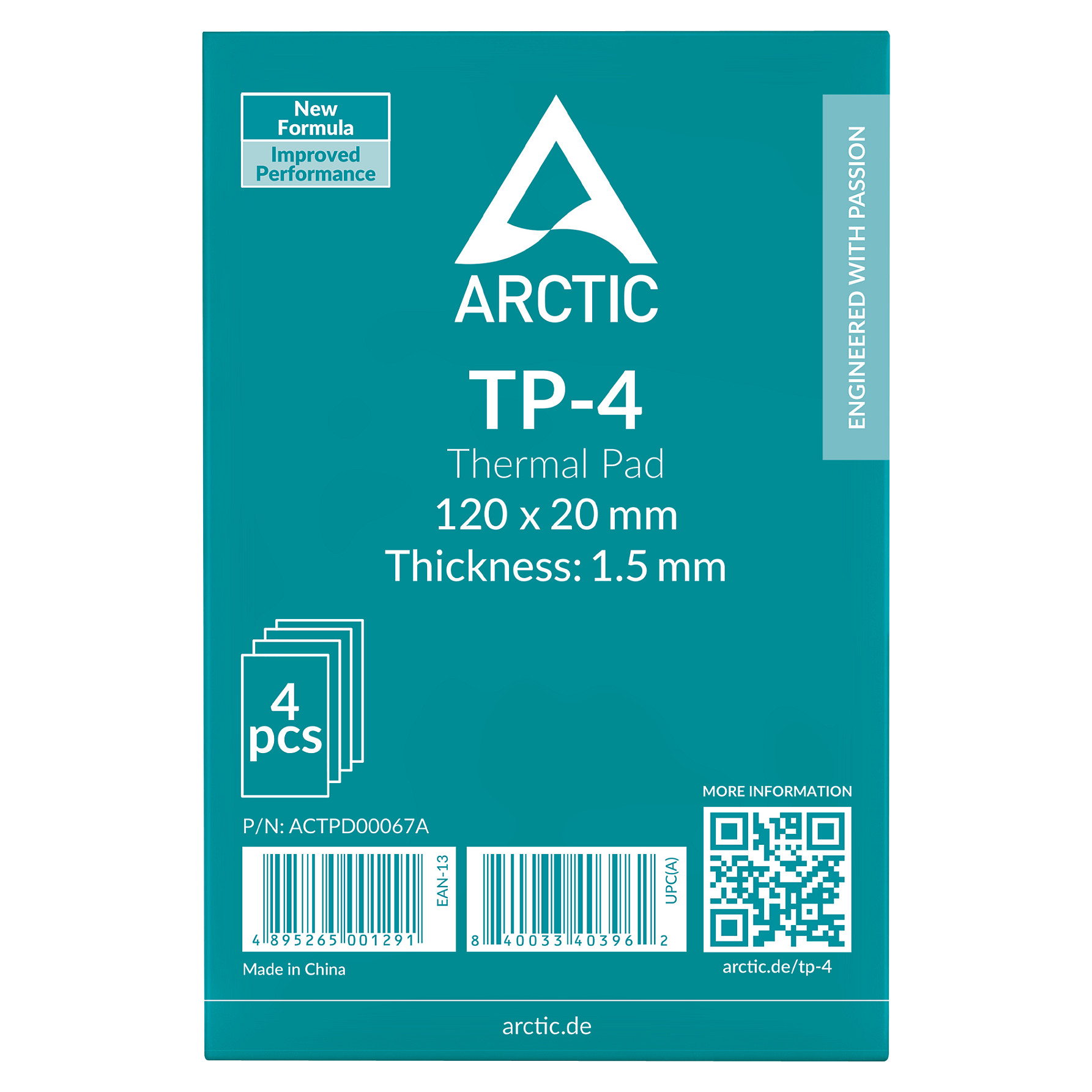 Termalna podloga ARCTIC TP-3 (100x100x1.5mm)-2