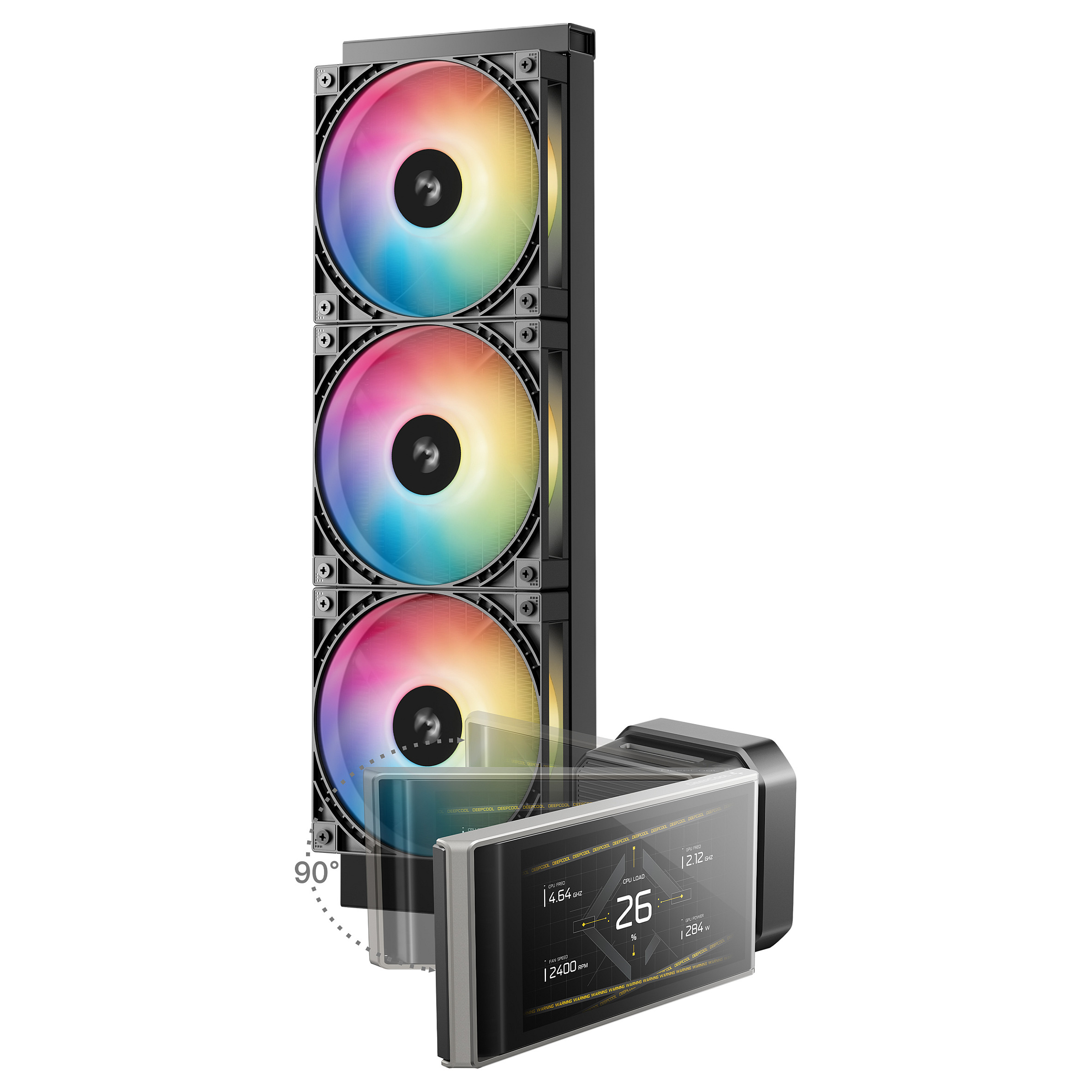 K DeepCool LT360 VISION ARGB AIO-1