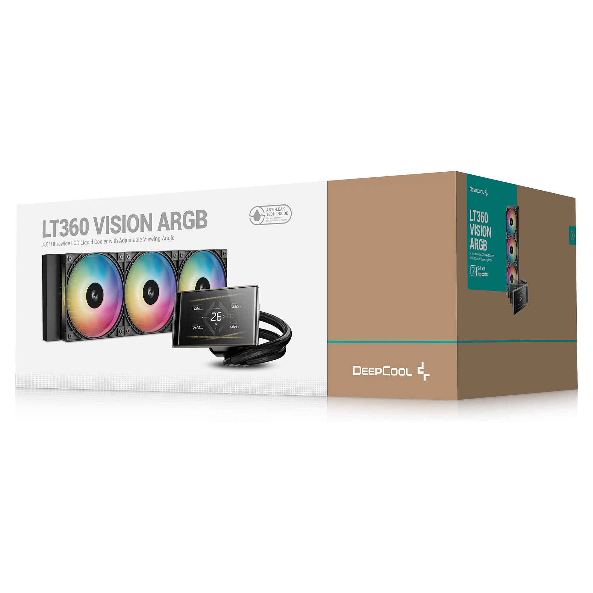K DeepCool LT360 VISION ARGB AIO-7