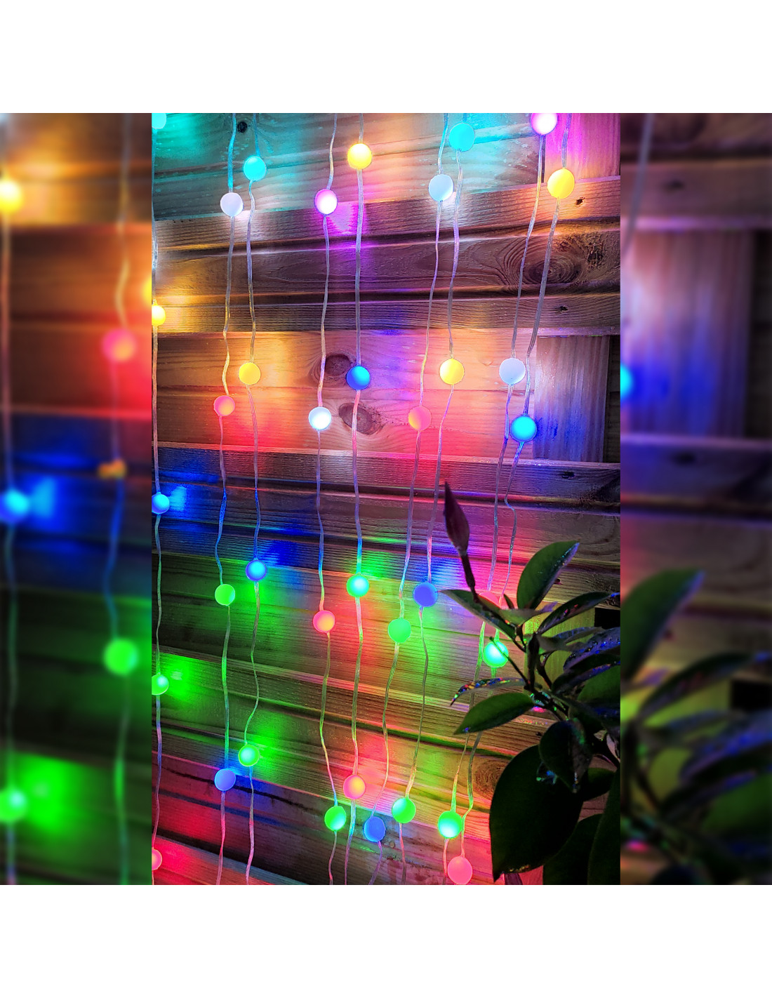 LED traka KSIX, ColorLed bubbles, glazbeni način rada, 16 milijuna raznih boja, 10m-2
