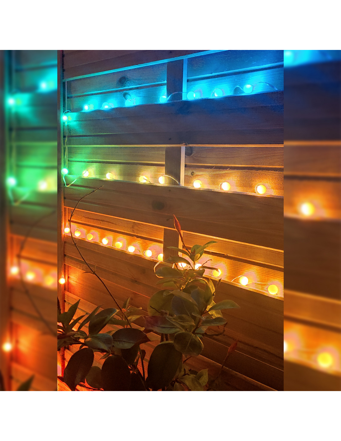 LED traka KSIX, ColorLed bubbles, glazbeni način rada, 16 milijuna raznih boja, 10m-4