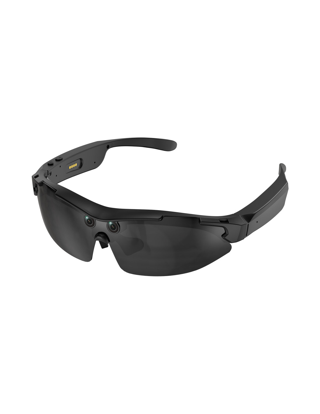 Pametne naočale KSIX VECTOR AI (Full HD kamera, otvoreni zvuk, UV400, IP65, crna boja)-1